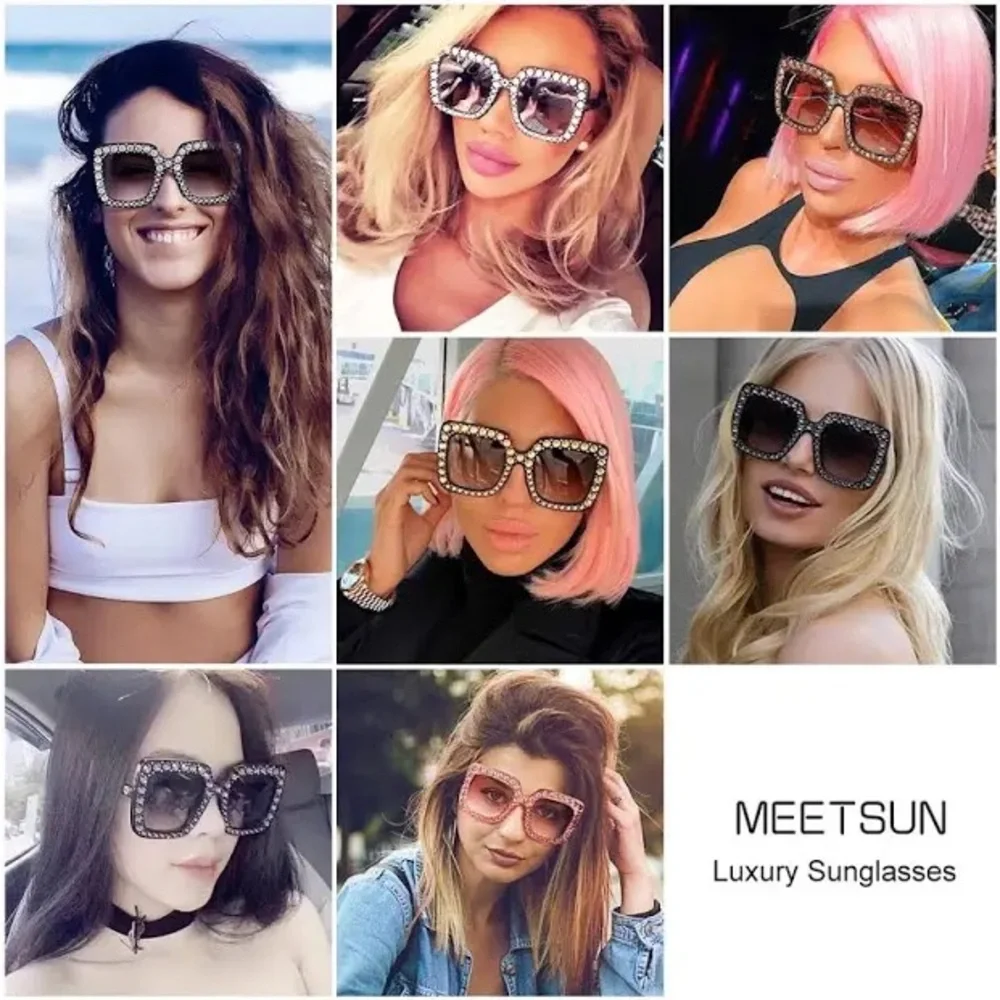 GLAM OVERSIZED SUNGLASSES